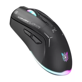 ONIKUMA CW917 rato gaming 2.4G sem fios + com fios (preto)