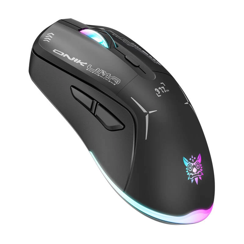ONIKUMA CW917 rato gaming 2.4G sem fios + com fios (preto)