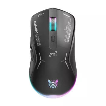 ONIKUMA CW917 rato gaming 2.4G sem fios + com fios (preto)