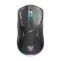 ONIKUMA CW917 rato gaming 2.4G sem fios + com fios (preto)