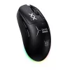 Rato gaming ONIKUMA DM03 RGB – rato ótico com fio, 6400 DPI, 7 botões programáveis, design ergonómico para destros, preto