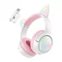 ONIKUMA GT838 headset gaming rosa