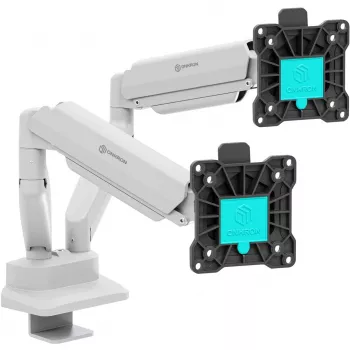 ONKRON G160-BW Suporte de Secretária para Monitor Individual para ecrãs 13-32