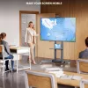 ONKRON TS1571-G Suporte de TV móvel para 32-75 polegadas, grafite