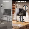 ONKRON TS1571-G Suporte de TV móvel para 32-75 polegadas, grafite