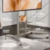 ONKRON TS1871-C suporte de TV móvel para 55-90 polegadas, champanhe