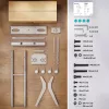 ONKRON TS1871-C suporte de TV móvel para 55-90 polegadas, champanhe
