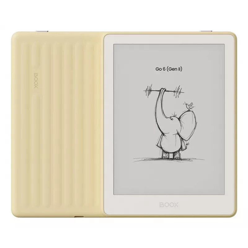 ONYX BOOX Go 6 (Gen II) e-reader de 6 polegadas com E Ink Carta 1200, 4GB RAM, 64GB armazenamento, Android 12, Wi-Fi e Bluetooth