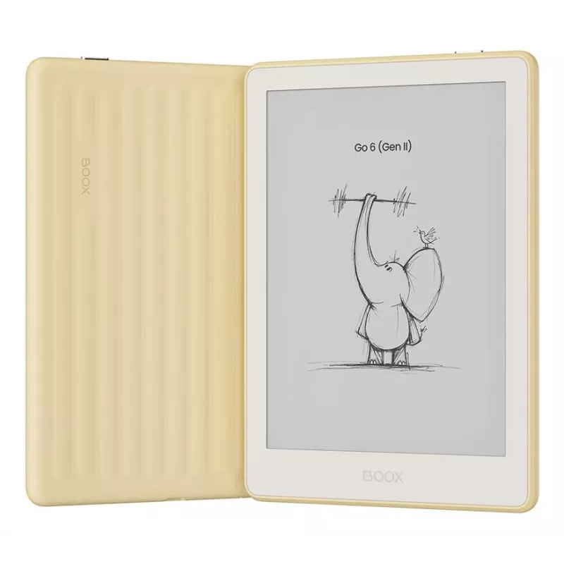 ONYX BOOX Go 6 (Gen II) e-reader de 6 polegadas com E Ink Carta 1200, 4GB RAM, 64GB armazenamento, Android 12, Wi-Fi e Bluetooth