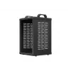 Open Rack 10 9U 280x300 preto montagem na parede estrutura aberta