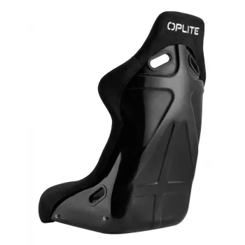 OPLITE FiberCore RS2 assento de concha em camurça, preto, Retail OP-RS2S