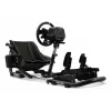 Cockpit de corrida Oplite 104317 NitroKart V2 – estrutura de sim racing em aço preto com banco tipo balde ajustável