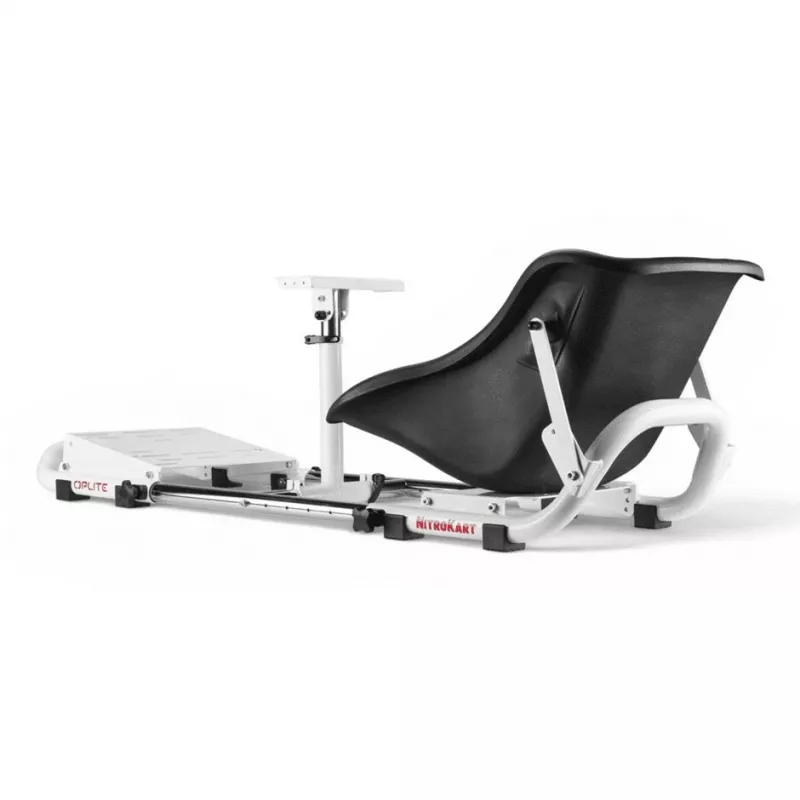 Oplite 104318 Racing Cockpit – chassis de sim-racing com suportes ajustáveis para volante e pedais