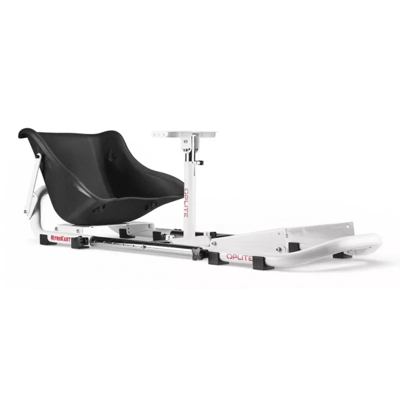 Oplite 104318 Racing Cockpit – chassis de sim-racing com suportes ajustáveis para volante e pedais