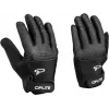 Oplite OP-GLOVE M luvas de sim racing - preto - pele sintética - poliéster - silicone - spandex - 100 mm - 224 mm - 150 g