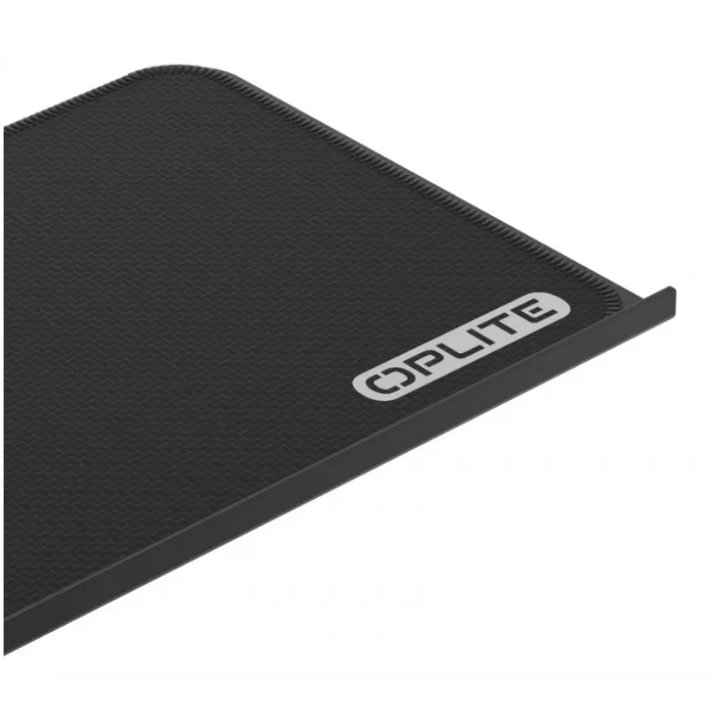 Prateleira para teclado e rato OPLite R8/S8 Cockpit - aço preto, ajustável, montagem lateral
