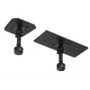 Prateleira para teclado e rato OPLite R8/S8 Cockpit - aço preto, ajustável, montagem lateral