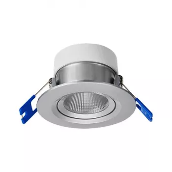 OPPLE Chiara-E Foco LED 6W branco quente 2700K 36° alumínio