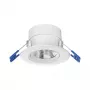 Foco LED encastrável OPPLE Chiara 6W 2700K branco quente 36° branco