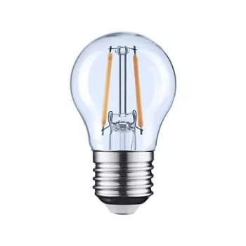 Lâmpada LED filamento gota OPPLE E27 2.8W 250lm branco quente 2700K regulável fosco