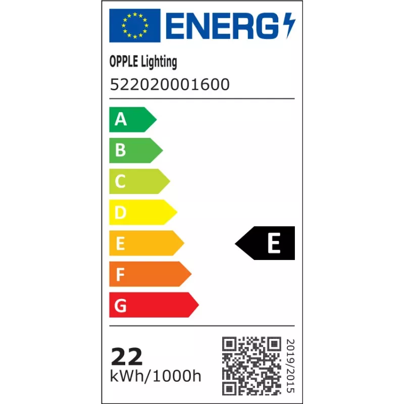 OPPLE LED candeeiro de parede E2, redondo, 275 mm, 22 W