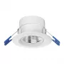 OPPLE Lighting Chiara Foco de teto embutido 9W 675lm 3000K branco quente 36° regulável por Triac branco