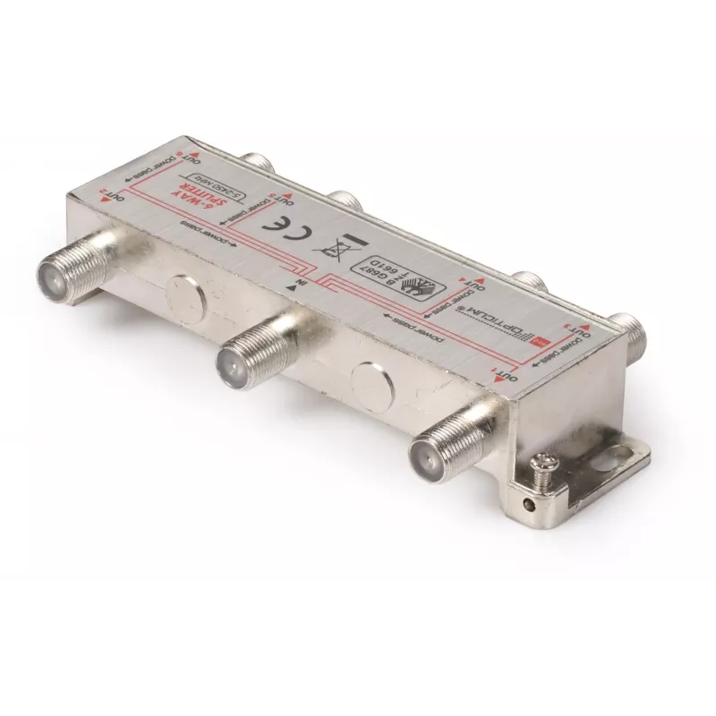 OPTICUM Distribuidor de sinal DVB-T/SAT 1x6 5-2400 MHz