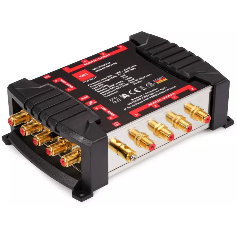 Multiswitch Opticum OMS 5/8 PRO-TRQ 5 in 8 out (Platinium Line)