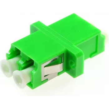 OPTIX Qoltec Adaptador de fibra ótica LC/APC Duplex Monomodo