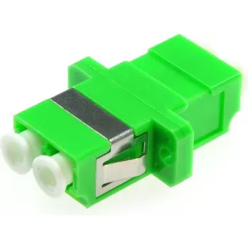 OPTIX Qoltec Adaptador de fibra ótica LC/APC Duplex Monomodo