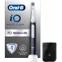Escova de dentes elétrica Oral-B iO White Clean, preto/branco com estojo de viagem