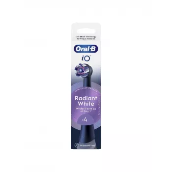 Oral-B iO Whitening Escovas de substituição pack de 4 (preto)