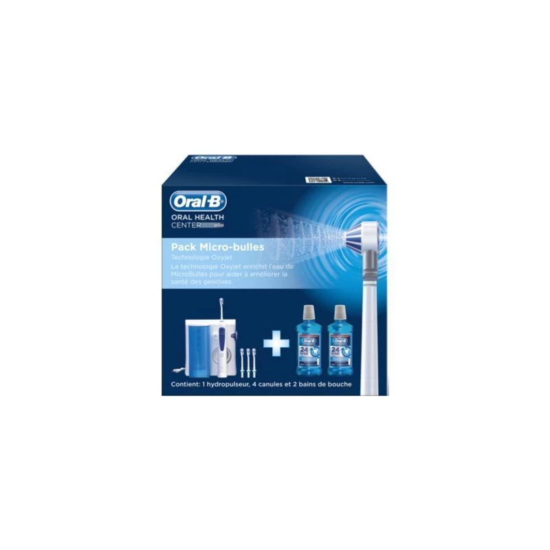 Irrigador dentário Oral-B OxyJet MD20 600 ml branco