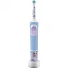 Oral-B Vitality PRO Kids Frozen escova de dentes elétrica para crianças, recarregável, 2 modos, 1 cabeça de escova, azul