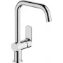 Oras Linea torneira de cozinha com chuveiro extensível, cromado