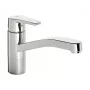 Oras Saga 3930F Torneira de cozinha Cromado Monocomando Bica alta Giratória