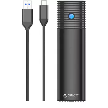 ORICO M.2 SATA Caixa para SSD USB-C 5Gbps Preto PWM2-BK-EP