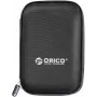 ORICO PHD-25-BK-BP Estojo de proteção para disco rígido de 2,5 polegadas, EVA resistente a choques, resistente a salpicos, preto
