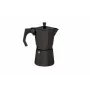 Origin Outdoors Bellanapoli cafeteira expresso, cafeteira moka para fogão, 3 chávenas, preto