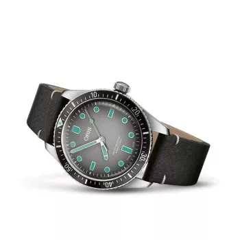 ORIS Aquis Date 40mm Automático Mostrador Azul Pulseira de Aço Inoxidável Relógio Homem 40530752089