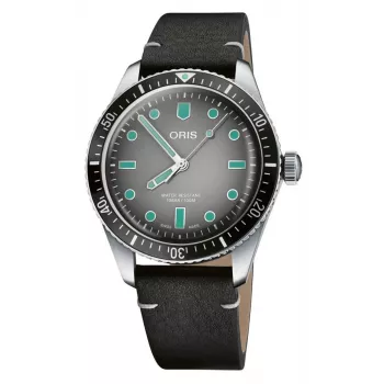 ORIS Aquis Date 40mm Automático Mostrador Azul Pulseira de Aço Inoxidável Relógio Homem 40530752089