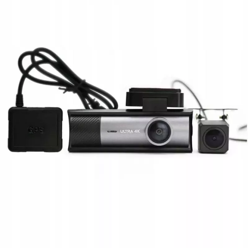ORLLO RX-700 PRO Dashcam Dupla 4K – Câmara Frontal e Traseira com GPS, Wi-Fi e Modo de Estacionamento