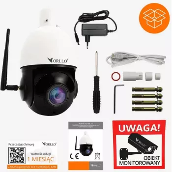 Câmara IP PTZ WLAN exterior ORLLO Z10 4MP 18x Zoom