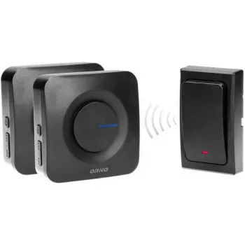 Campainha sem fios ORNO OR-DB-MT-165 com 2 recetores, 36 melodias, alcance de 100 m, branco