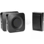 ORNO OR-DB-MT-165 campainha sem fios com 2 recetores, 36 melodias, alcance de 100m, branco