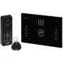 ORNO OR-DOM-BA-933/B Conjunto de videoporteiro áudio, moradia unifamiliar, 2 fios, teclado, RFID, preto
