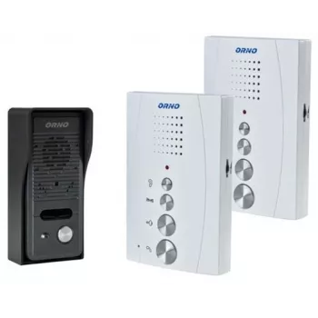 Intercomunicador mãos-livres ORNO OR-DOM-RE-920/W com 2 postos internos, branco
