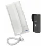 Intercomunicador áudio ORNO OR-DOM-RL-913, 2 fios, montagem à superfície, prateado/cinzento e branco