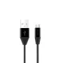ORSEN Cabo micro USB S32 2.1A 1,2m preto