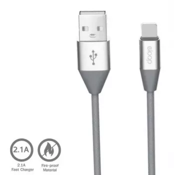 Cabo de dados Type-C ORSEN S33 2,1A 1,2m cinzento